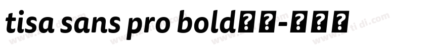 tisa sans pro bold字体字体转换